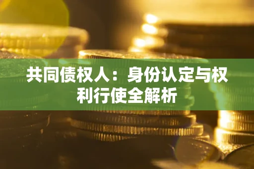 济南共同债权人：身份认定与权利行使全解析